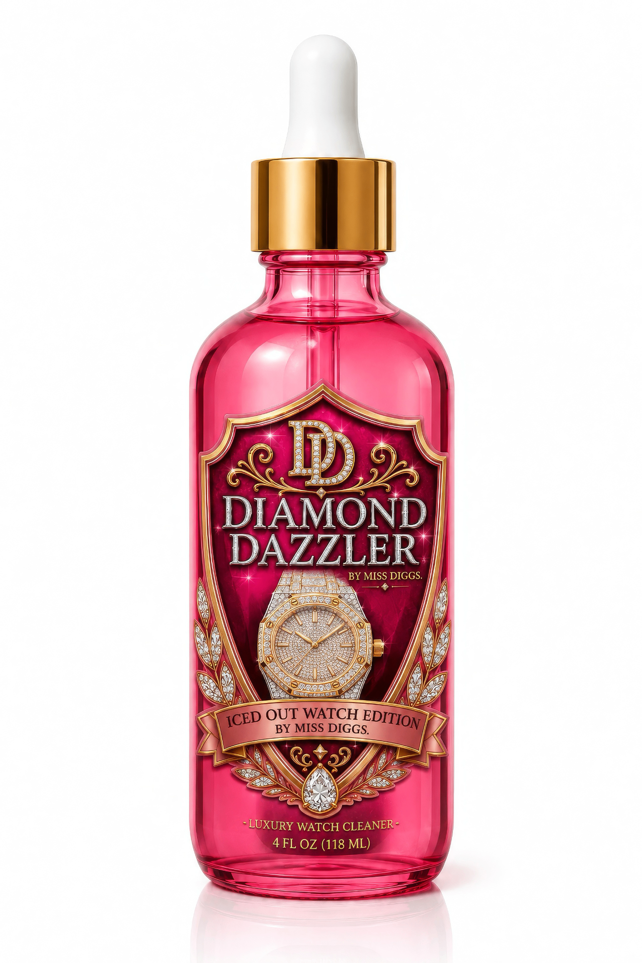 Diamond Dazzler Deep Cleaning Solution — Iced Out Watch Edition